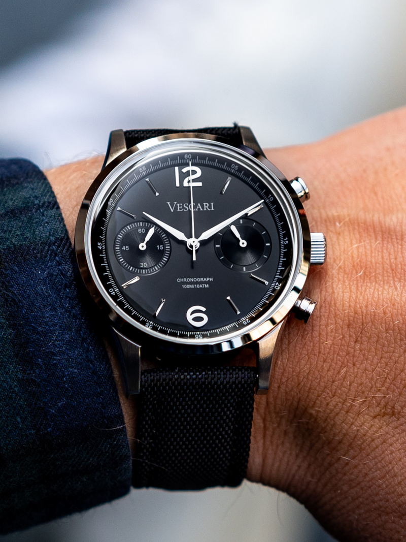 The Chestor Steel/Black - Black canvas