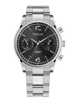 The Chestor Steel/Black - Steel bracelet